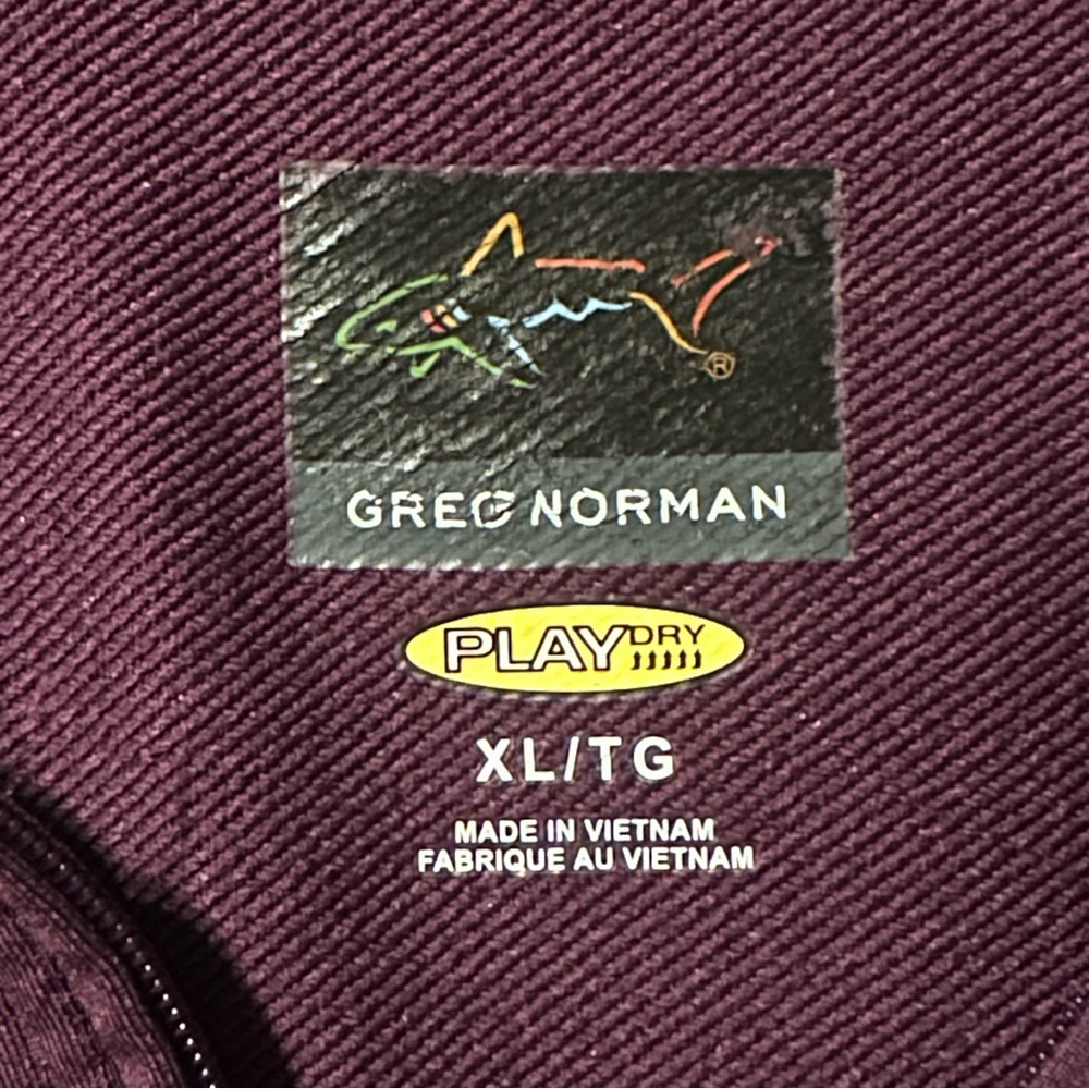 GREG NORMAN 2012 PGA Championship Quarter Zip Oceans Course Kiawah Golf Men XL - Picture 9 of 14